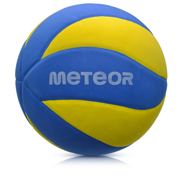 Meteor Volleyball Eva, Größe 5, gelb-blaue Farbe