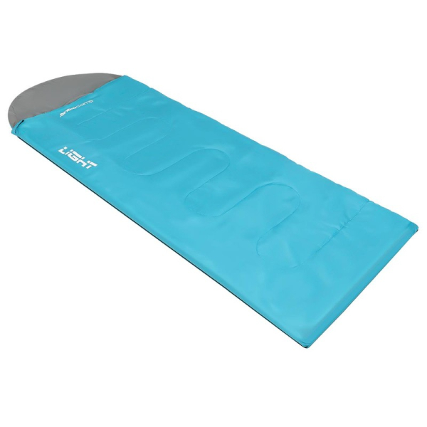 Enero Camp Light Schlafsack 200 x 70 cm, blau