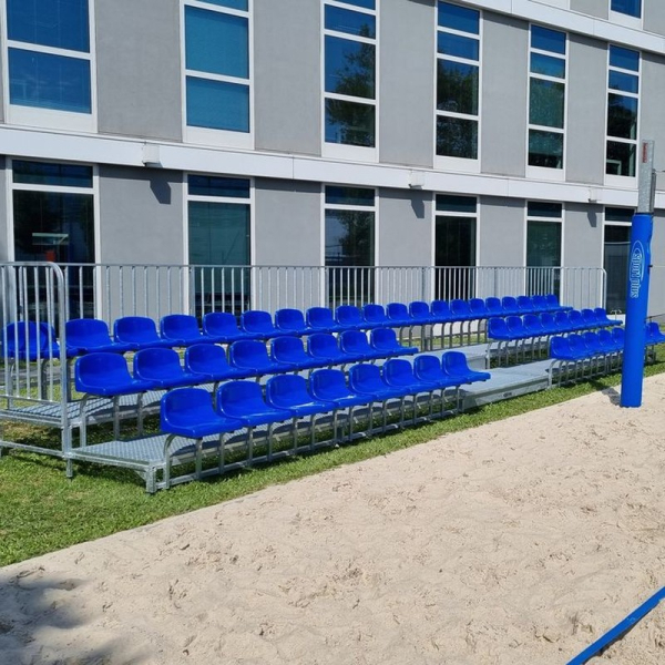 Mobile grandstand, type TZM - grandstand rental