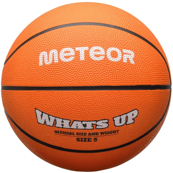 Meteor Whats Up Basketball, Größe 5, Farbe orange