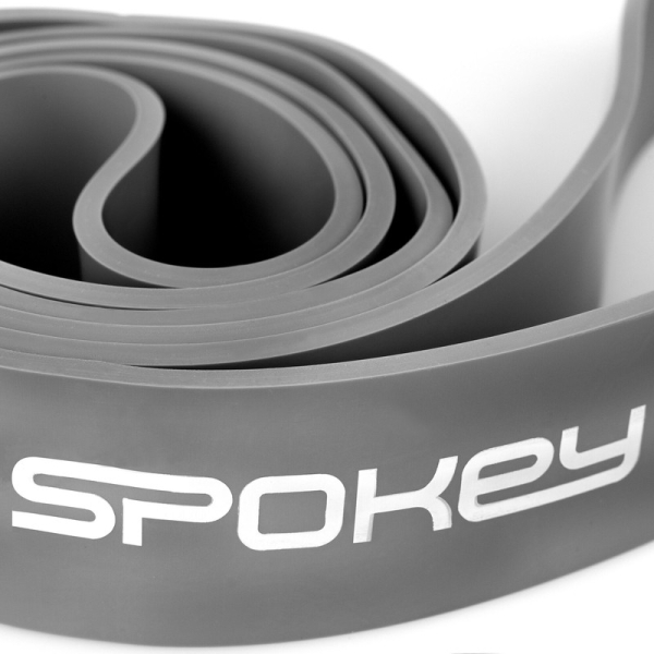 Spokey Trainingsgummi 920958, Widerstand 25-40 kg, Farbe grau