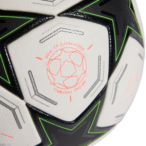 Adidas UCL Wettbewerb Fußball, Größe 5, schwarz und weiß