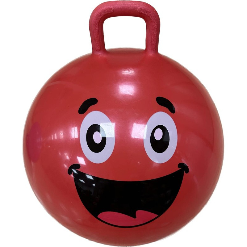 Enero Toys Hüpfball 45 cm, Farbe rot