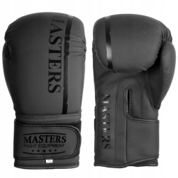 Masters RPU-MATT schwarze Boxhandschuhe