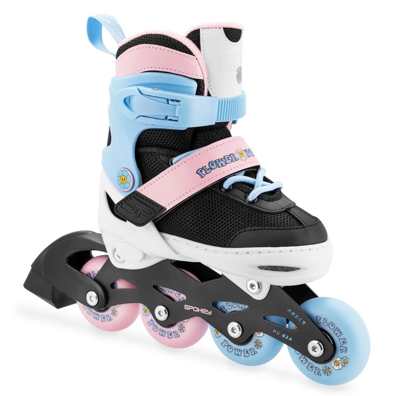 Spokey inline skates, 4 in 1, Quattro 942544, pink color