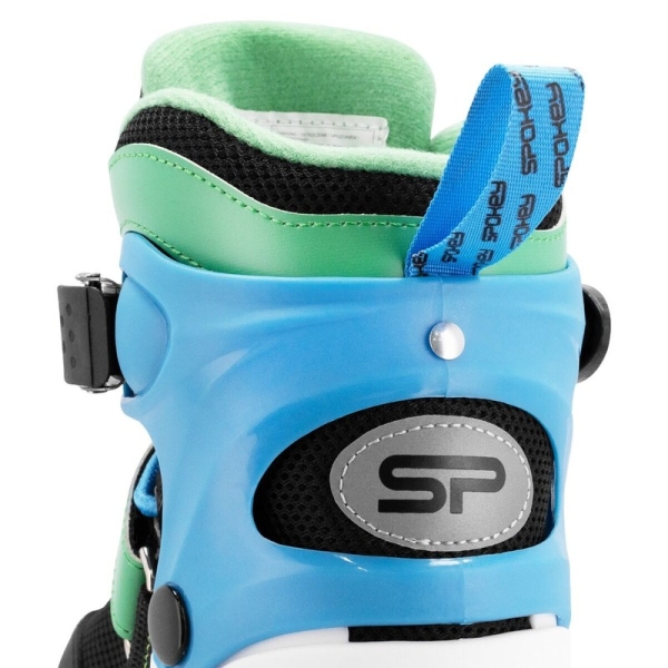 Spokey Inline-Skates, 4 in 1, Quattro 942276, Farbe grün