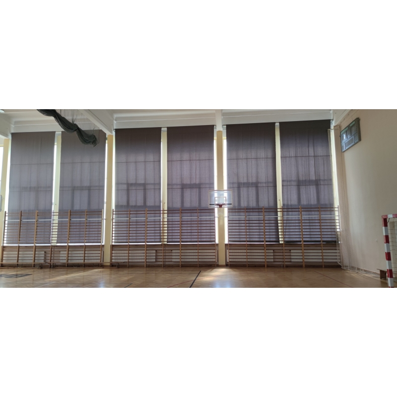 Rollladensystem für Verdunkelungsvorhänge mit elektrischem Antrieb