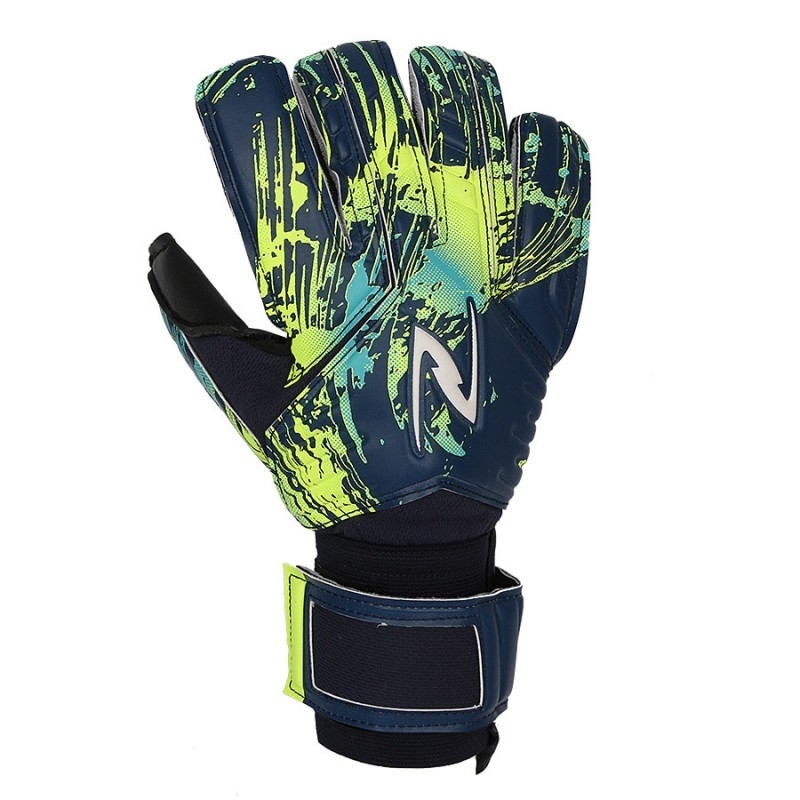 TSGK-12C goalkeeper gloves, navy blue-sleek color