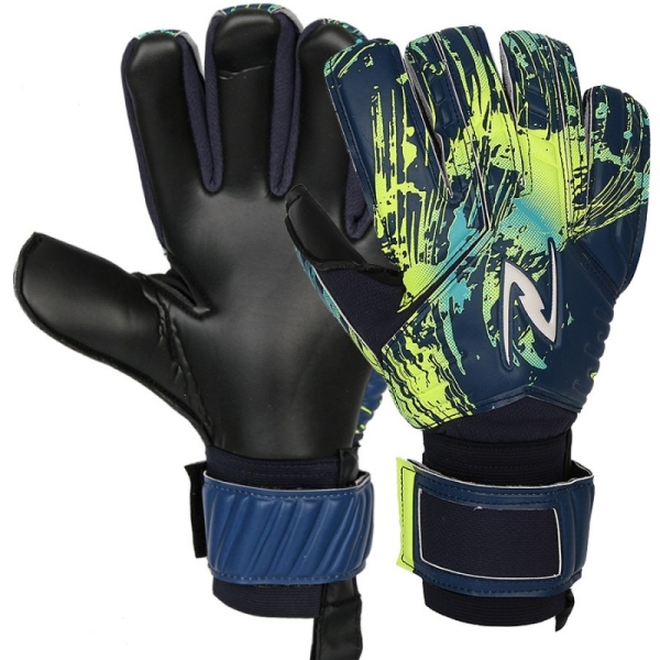 TSGK-12C goalkeeper gloves, navy blue-sleek color