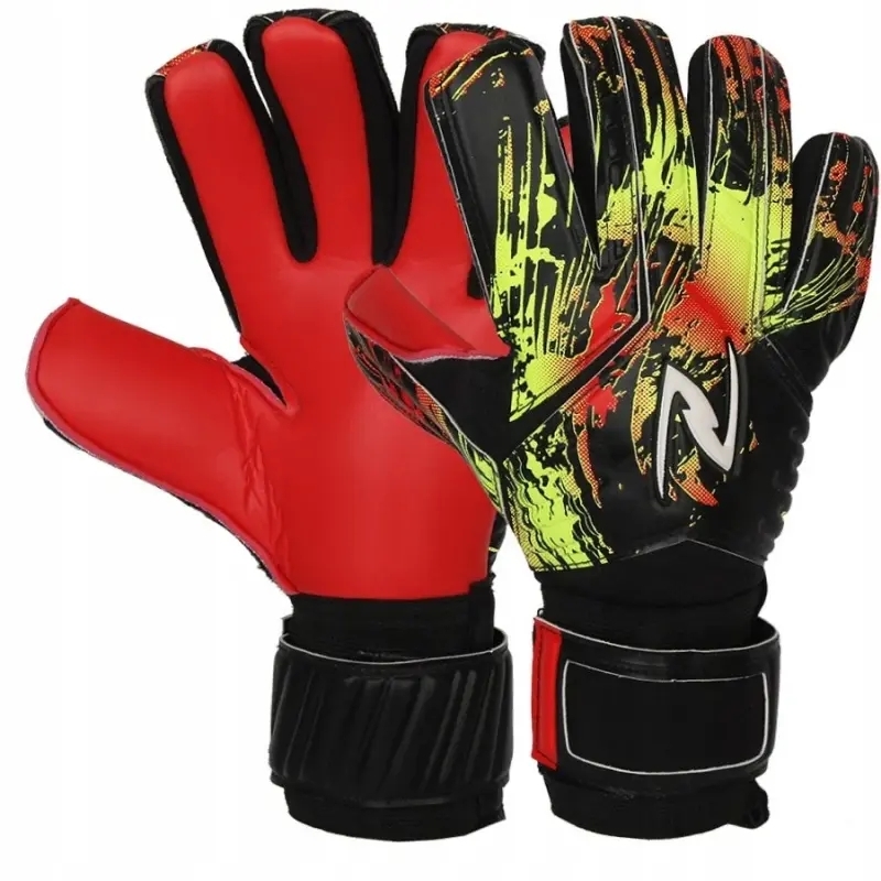 TSGK-12C goalkeeper's gloves, black-seed-red color