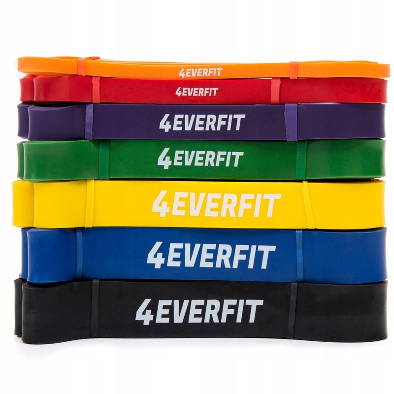 4EVERFIT exercise rubber, black color