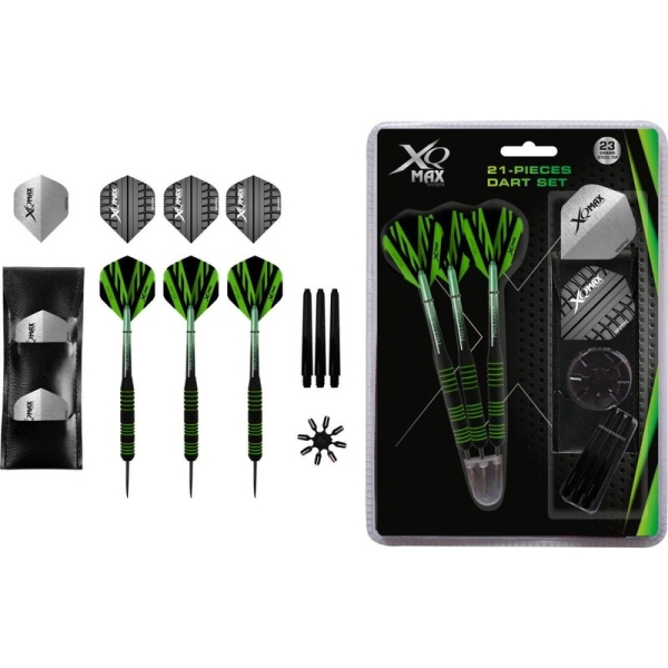 XQMAX metal Dart Darts (3 pieces, 23g each) 21-piece set