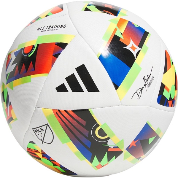 Fotbalový míč Adidas MLS Training, velikost 5, vícebarevný