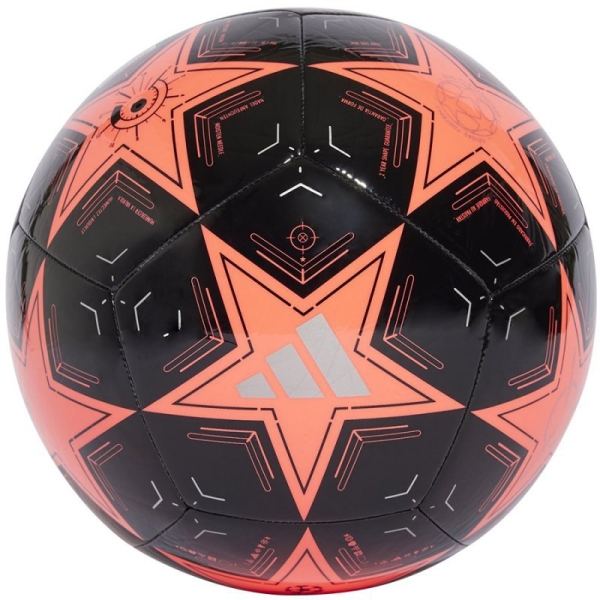 Adidas UCL Club Fußball, Größe 5, Farbe schwarz/rosa