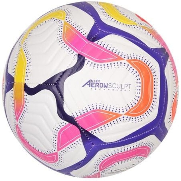 Nike Academy Fußball, Größe 5, Farbe weiß und lila