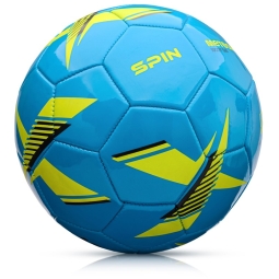 Meteor Spin Fußball, Farbe blau/gelb