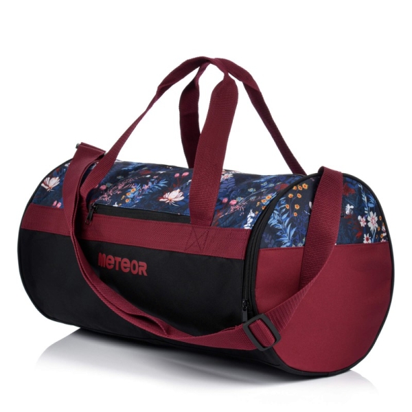 Meteor fitness bag, Sirin, 16903, color red-blue