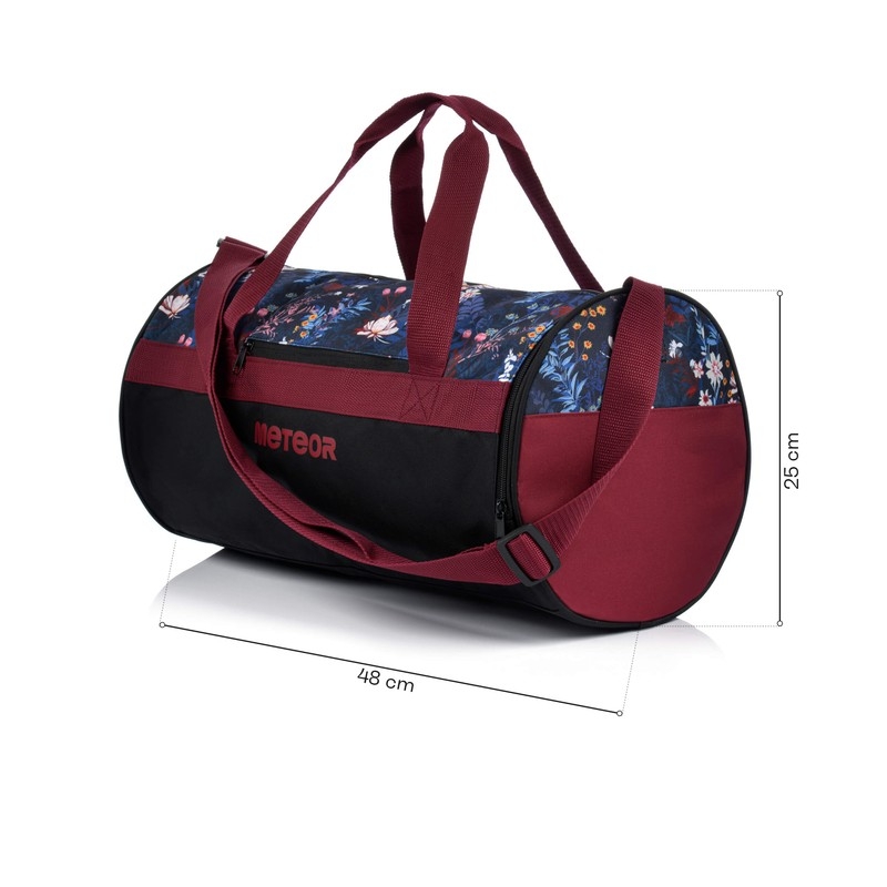 Meteor fitness bag, Sirin, 16903, color red-blue