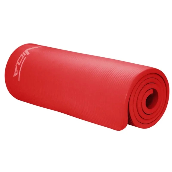 NBR podložka na cvičení SV-HK0073, 180x60x1,5, barva červená