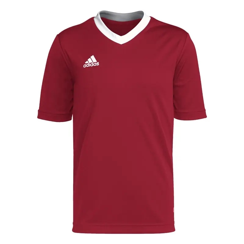 Adidas Entrada T-shirt, 22JSY, color red