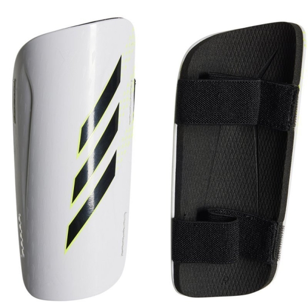 Fotbalový chránič Adidas X SG TRN, černobílý Fotbalový chránič Adidas X SG TRN, černobílý