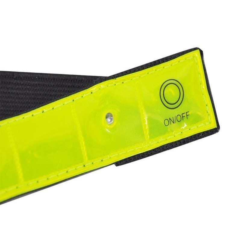 Reflexní páska na paži se 4 LED diodami