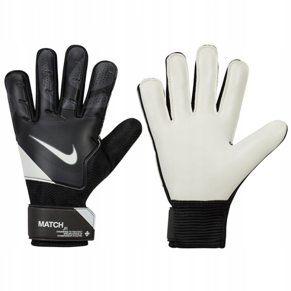 Brankářské rukavice Nike GK Match, černá/šedá/bílá Brankářské rukavice Nike GK Match, černá/šedá/bílá