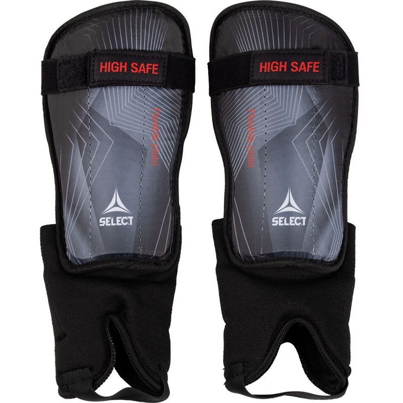 Vybrat fotbalový chránič HIGH Safe, velikost L, šedý