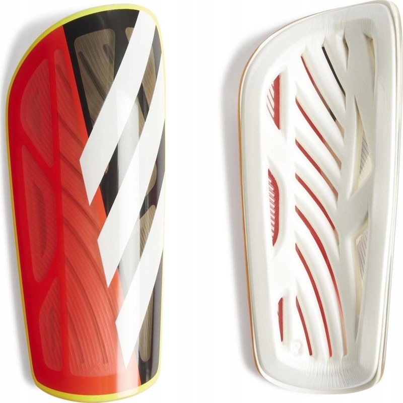 Fotbalový chránič Adidas Tiro SG LGE, červený, černobílý