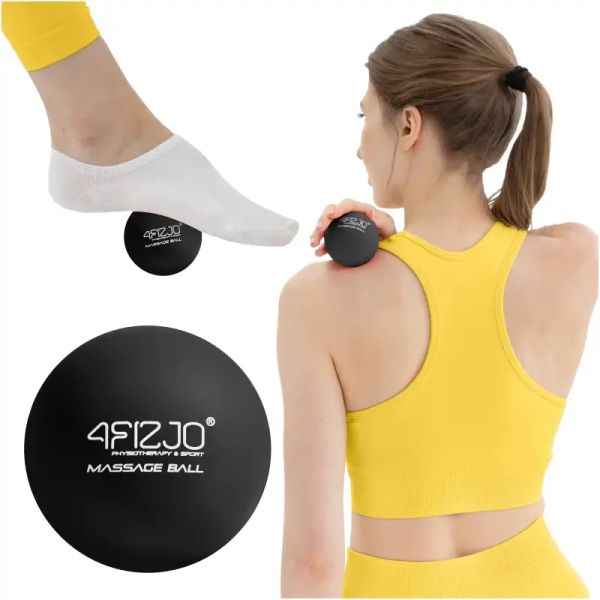 Bodová masážna loptička 6,25 cm 4FIZJO Lacrosse Massage Ball