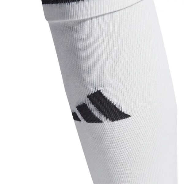 Adidas HT6541 soccer gaiters, white color