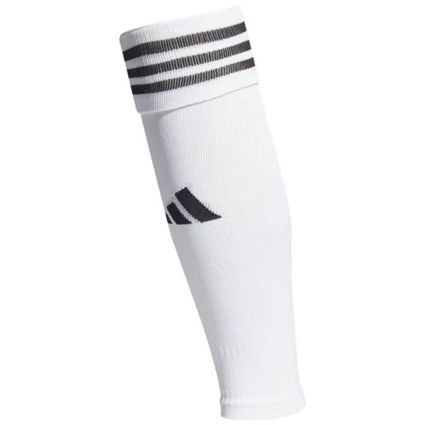 Adidas HT6541 soccer gaiters, white color