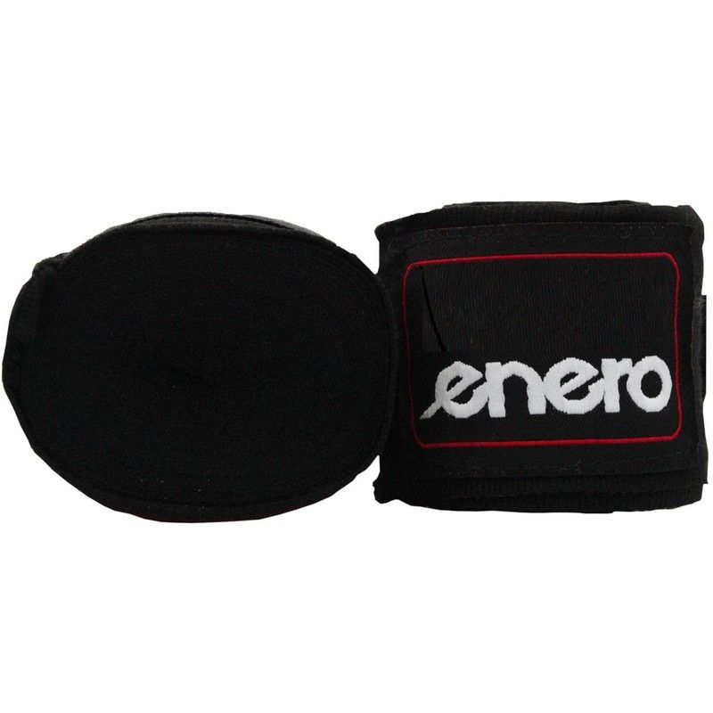 Enero boxerská bandáž 4 m, barva černá