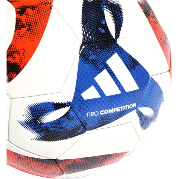 Adidas Tiro Wettbewerb Fußball, rot, weiß und blau, Größe 5