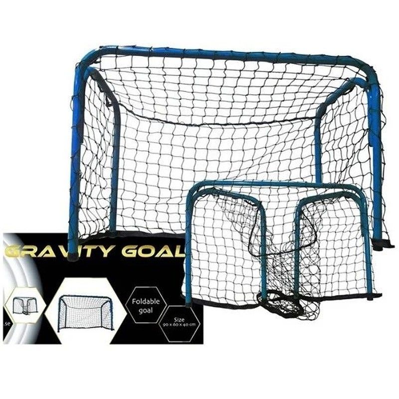 Unihockeytor 60x90 cm faltbar mit Netz