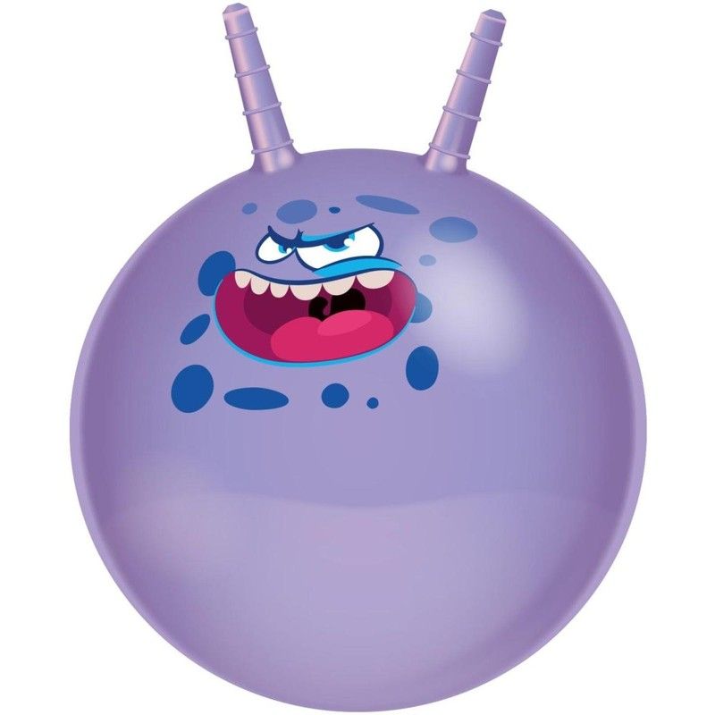 Skákací míč s rohy, 45 cm
