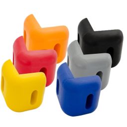 Systémový konektor pro stěnové ochranné lišty, rohové, vnější EWS. Rozměry 40/100x100 mm