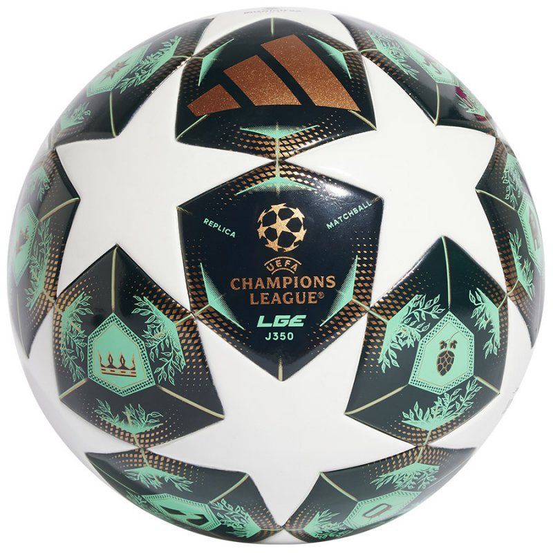 Adidas UCL Liga J350 Fußball, schwarz und weiß