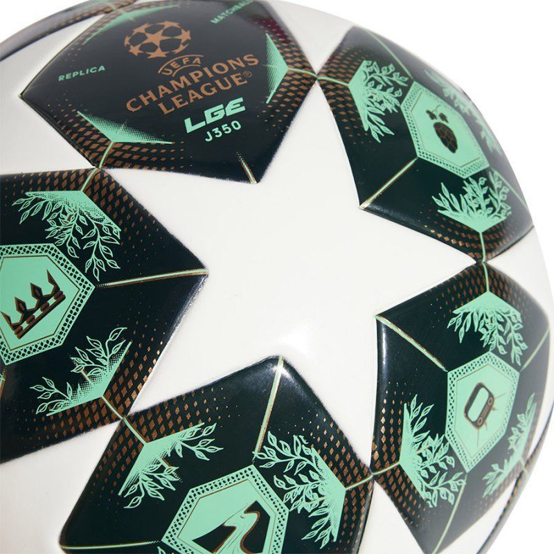 Adidas UCL Liga J350 Fußball, schwarz und weiß