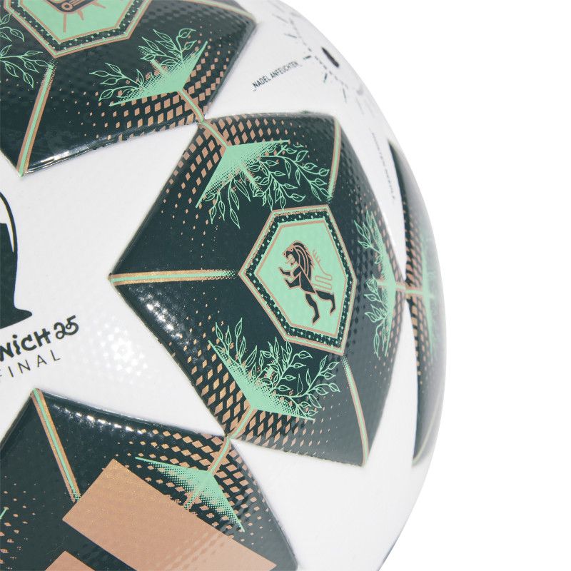 Adidas UCL League Fifa Kvalitní fotbalový míč, velikost 5, barva bílá a zelená