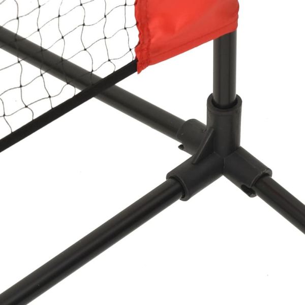 Mini-Tennis-Set Netz auf Rahmen 300x100x87 cm