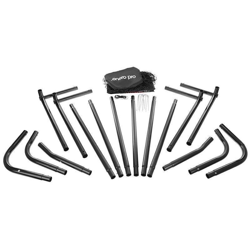 Enero Fußballtor mit Netz, 180 x 120 x 60 cm + Enero Pro Ball