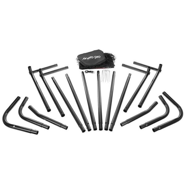 Enero Fußballtor mit Netz, 180 x 120 x 60 cm + Enero Pro Ball