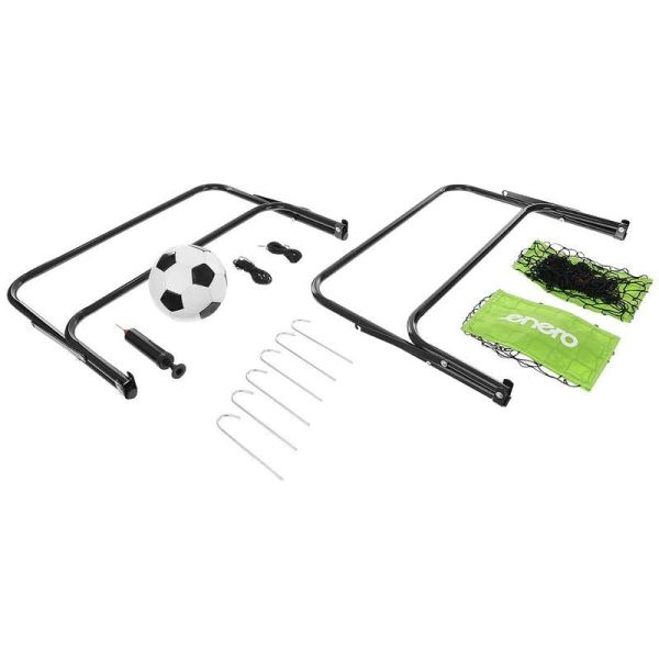 Satz Enero Metalltore mit Netz, 60 x 45 x 24 cm + Ball und Pumpe