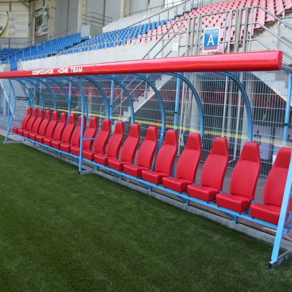 PREMIUM VIP Kabina pro 24 rezervních hráčů PREMIUM VIP Kabina pro 24 rezervních hráčů