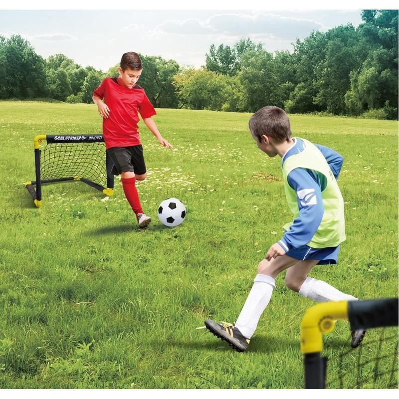 Satz Falttore mit Netz Enero, 50 x 44 x 44 cm + Ball und Pumpe