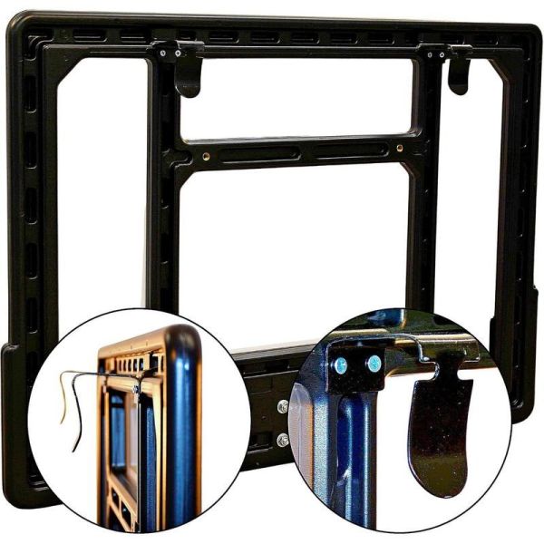 Hurricane Basketballkorb mit 38cm Rand, 82 x 58 cm