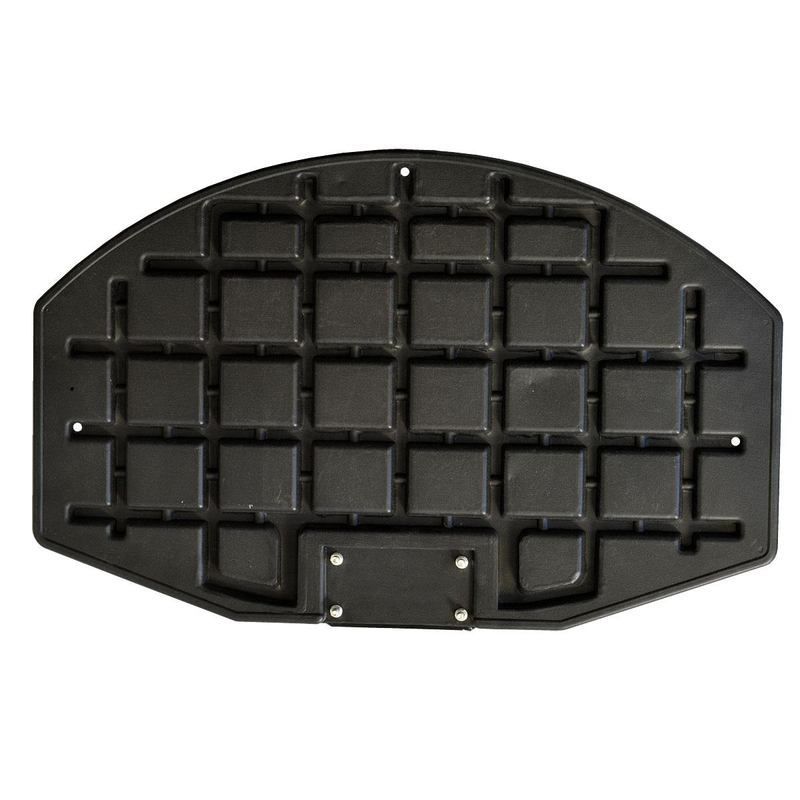 Cyclone Basketball-Backboard mit 40cm Rand, 71 x 45 cm