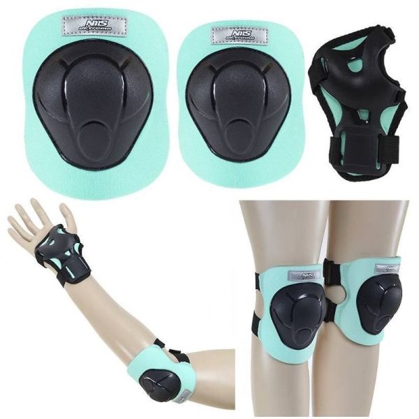 Satz NILS EXTREME H210 Protektoren, Farbe schwarz/mint