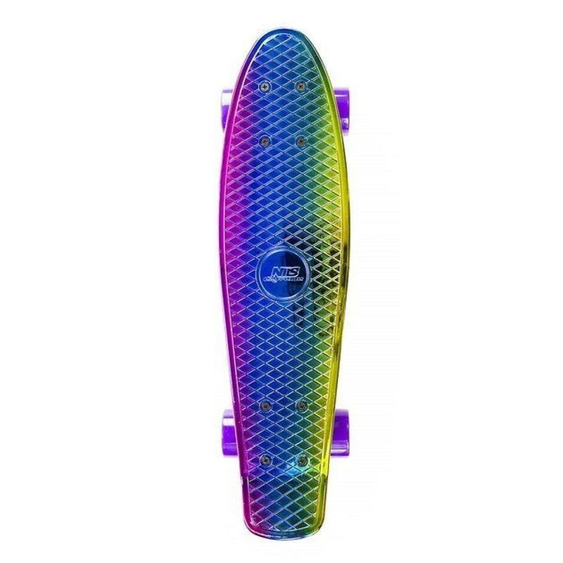 Nils Extreme, PNB01 Regenbogen Elektrostyle Flip Skateboard